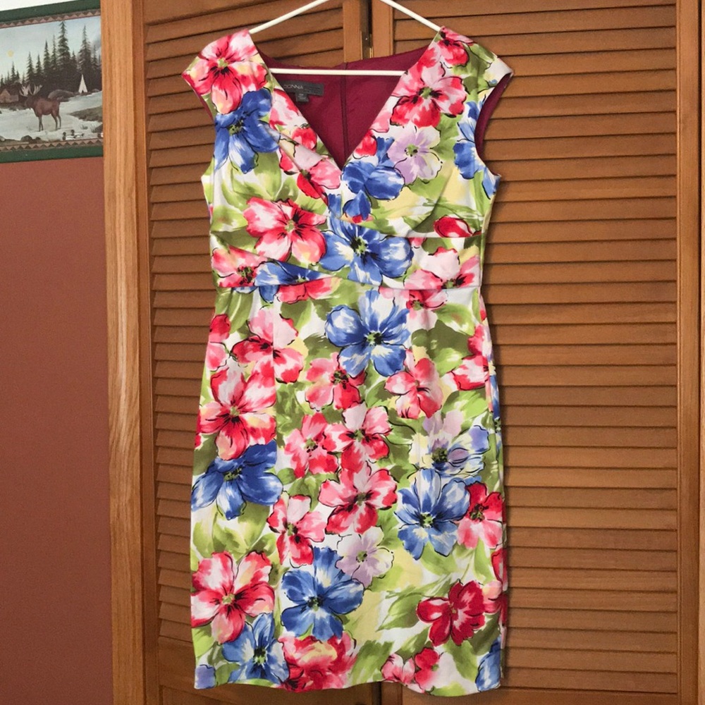 Donna Ricco sleeveless dress